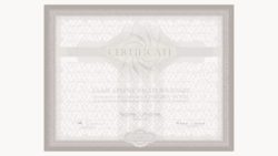 Day’s Certificate