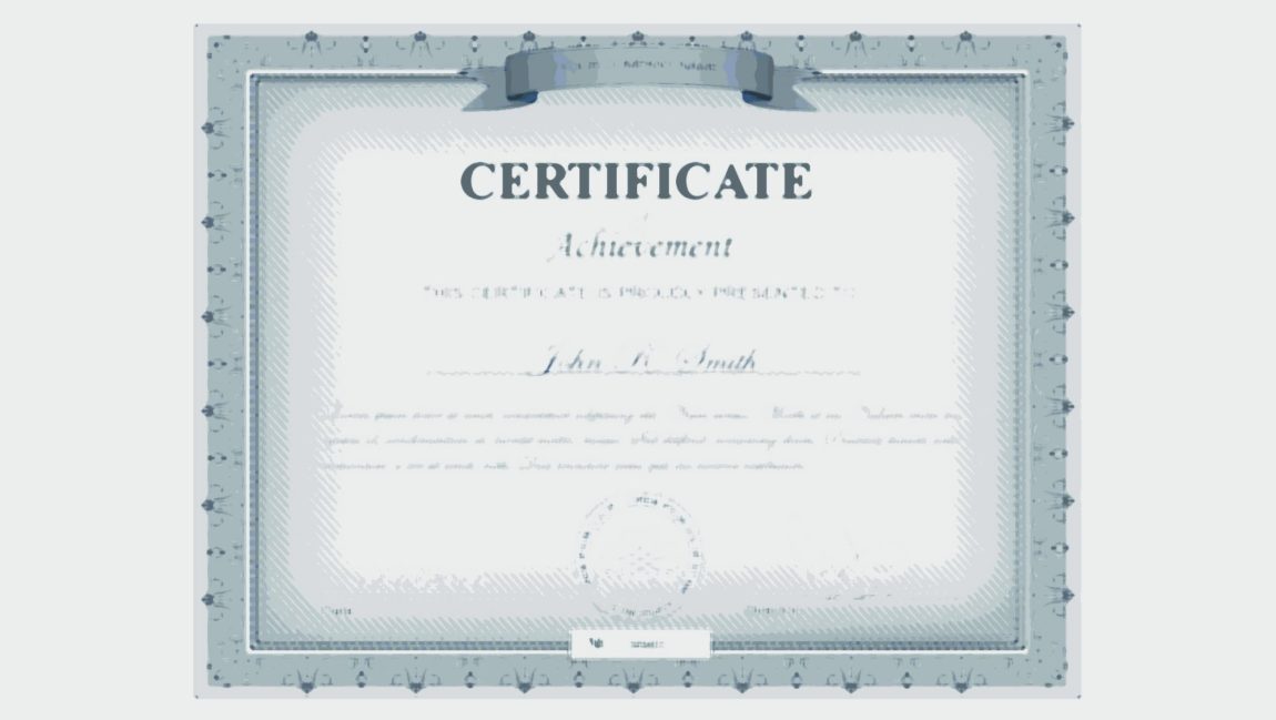 Reed’s Certificate